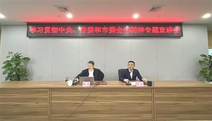 遂寧興業(yè)集團(tuán)召開學(xué)習(xí)貫徹中央、省委和市委全會(huì)精神專題宣講會(huì)